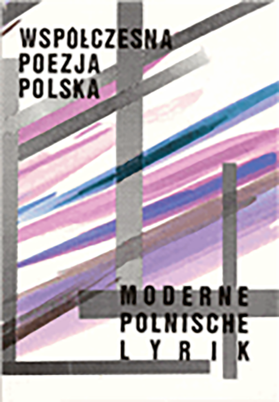 Cover of Moderne Polnische Lyrik