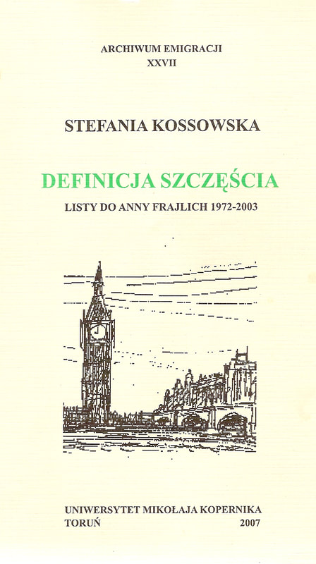 Cover of Stefania Kossowska